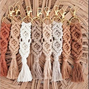 Custom Hand Woven Keychains.